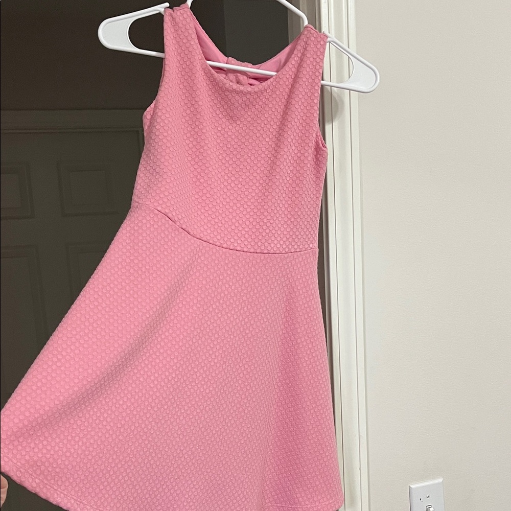 Kate Spade Pink Textured Kids Dress